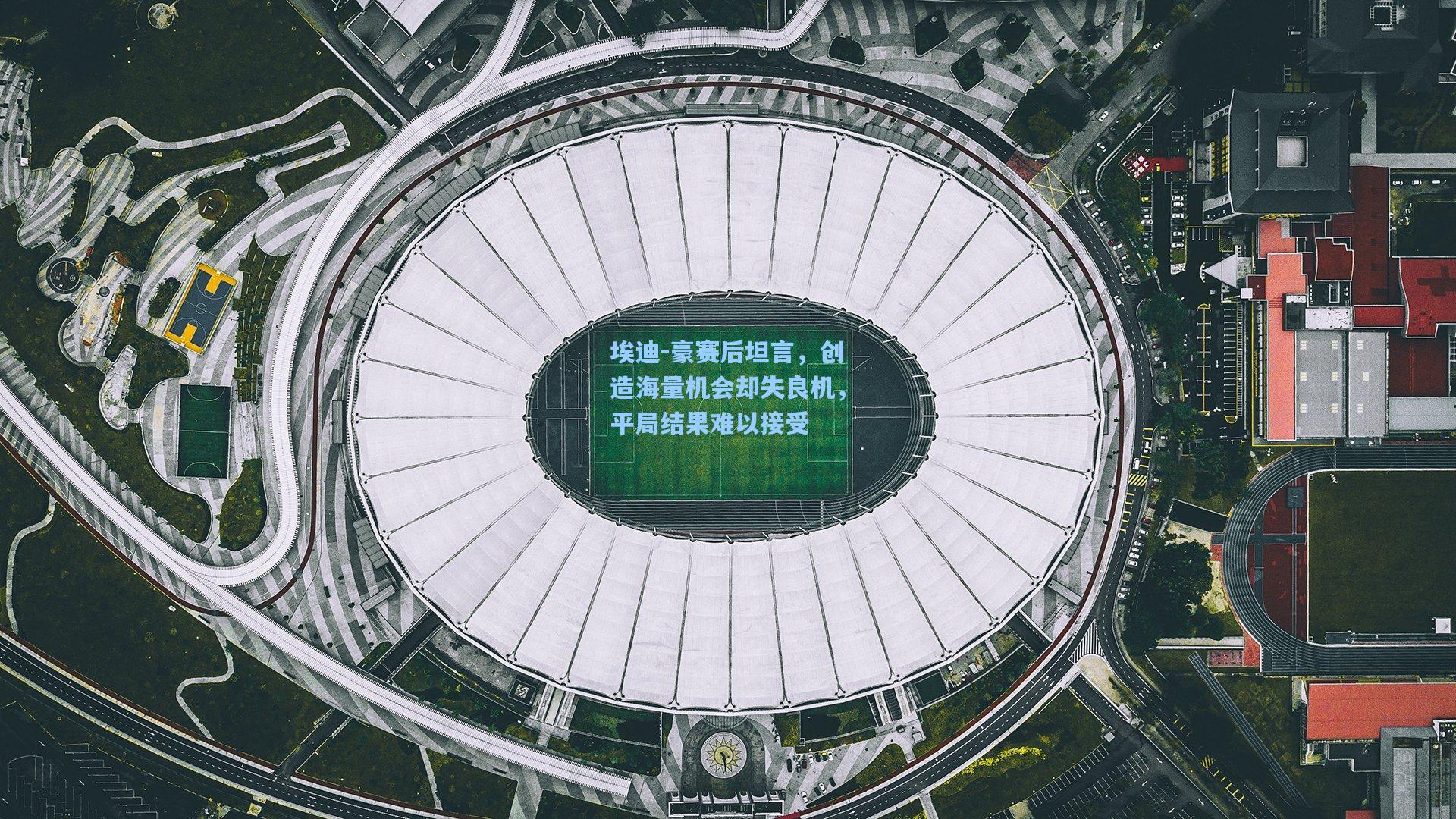 埃迪-豪赛后坦言，创造海量机会却失良机，平局结果难以接受